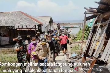 Kemensos dorong percepatan rekonstruksi bencana longsor Pulau Sembilan