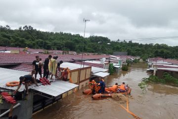 Sebagian Pulau Lombok dikepung banjir