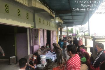 Polres Polewali Mandar lakukan jemput bola vaksinasi warga lansia
