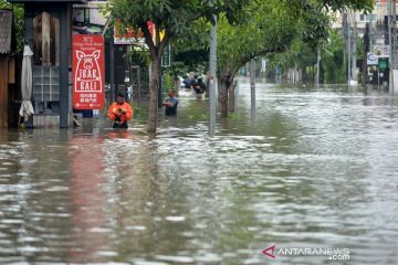 Sejumlah titik di Kuta-Bali terendam banjir