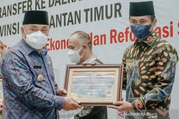 Kemenkeu beri penghargaan kepada Pemerintah Kabupaten Penajam lima kali WTP
