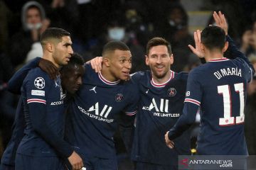 PSG tutup fase grup dengan kemenangan 4-1 atas Club Brugge