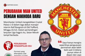 Perubahan Manchester United dengan nakhoda baru