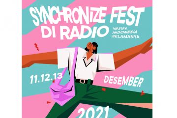 "Synchronize Fest di Radio" digelar mulai 11 hingga 13 Desember