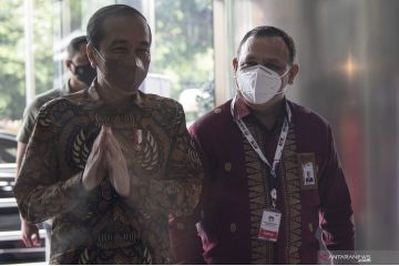 Presiden Joko Widodo hadiri peringatan Hari Anti Korupsi Sedunia