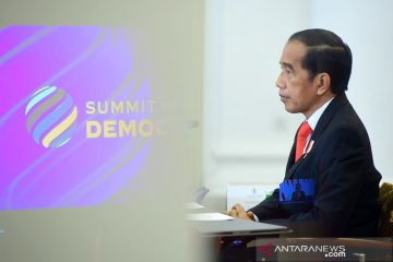 Presiden Jokowi tegaskan komitmen Indonesia majukan demokrasi