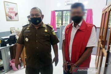 Kejari Pulang Pisau menahan mantan Kades Talio Hulu diduga korupsi DD