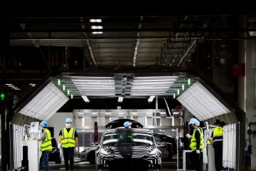 Gigafactory Tesla di Shanghai kirim 400.000 lebih kendaraan dalam 11 bulan pertama 2021