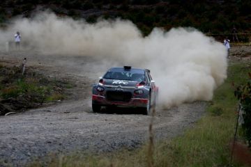 Sean Gelael terbaik di putaran pertama Danau Toba Rally 2021