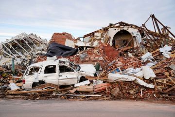 Korban jiwa tornado Kentucky mencapai 74 orang