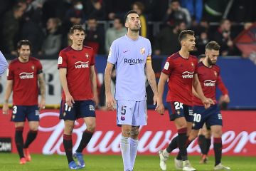 Gol larut Avila gagalkan kemenangan Barcelona atas Osasuna