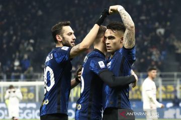 Inter ambil alih pucuk klasemen Liga Italia selepas cukur Cagliari