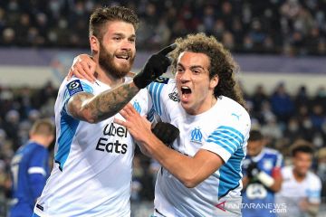 Kembali ke jalur kemenangan, Marseille amankan posisi kedua klasemen