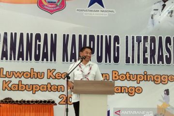 Bupati Bone Bolango canangkan Desa Luwoho sebagai kampung literasi