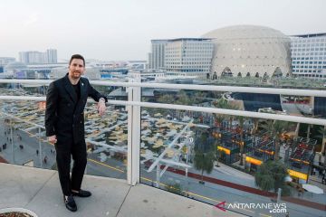Lionel Messi kunjungi Dubai Expo 2020