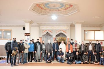Dubes RI kunjungi masjid, warga Muslim di Segovia Spanyol