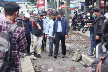 Bima Arya ultimatum kontraktor pedestrian Sudirman rampung Desember