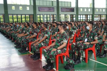 Kasdam XVIII/Kasuari beri pembekalan pasukan BKO di Papua Barat