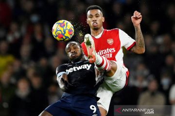 Liga Inggris: Arsenal atasi West Ham United 2-0