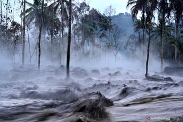Banjir lahar hujan Gunung Semeru