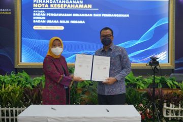 Perkuat tata kelola, Angkasa Pura I tanda tangani MoU dengan BPKP