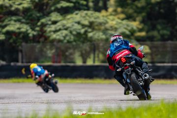 Mencoba performa ganas All New Yamaha R15 Connected di Sentul