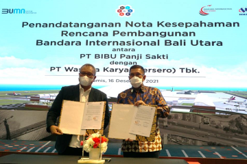 Waskita berharap proyek Bandara Bali Utara tingkatkan perekonomian