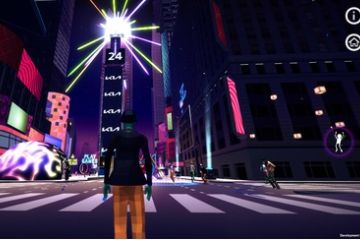 Rayakan tahun 2022 di dunia maya Times Square