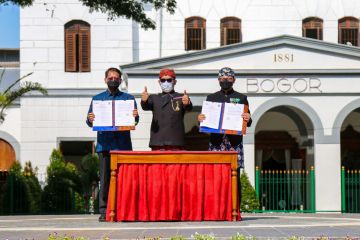 KAI dan Pemkot Bogor tanda tangani MoU pengembangan perkeretaapian