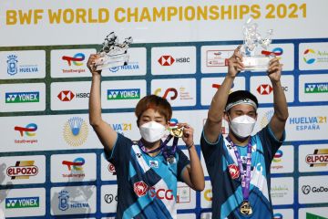 Dechapol/Sapsiree bukukan gelar bersejarah dari Kejuaraan Dunia BWF
