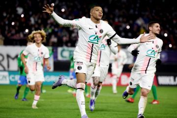 PSG lewati tim amatir ke 32 besar Piala Prancis