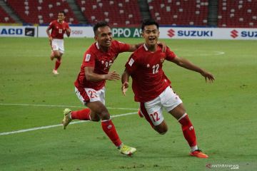 Singapura versus Indonesia, momen Garuda buka jalan ke final