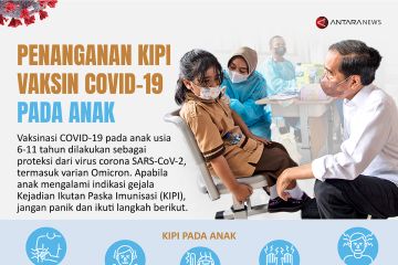 Penanganan KIPI vaksin COVID-19 pada anak