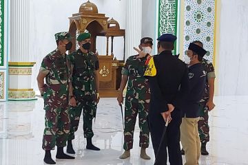 Pangdam Sriwijaya pantau lokasi Muktamar NU di UIN Lampung