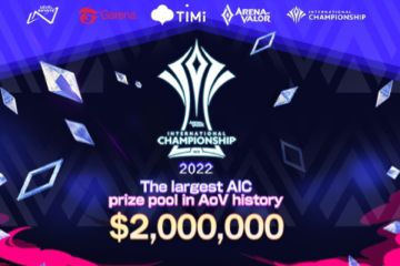 Arena of Valor sambut 2022 dengan turnamen AIC berhadiah Rp28 miliar