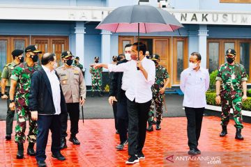 Presiden Jokowi lakukan kunjungan kerja ke Kalimantan Utara