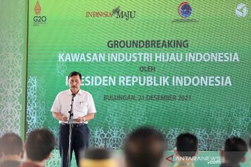 Luhut sebut kawasan industri hijau Kaltara garap "future industries"