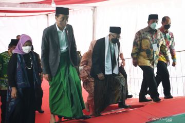 Presiden Jokowi mengapresiasi NU karena ajak masyarakat ikut vaksinasi