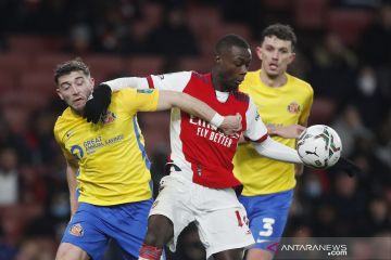 Piala Liga Inggris: Arsenal bantai Sunderland 5-1