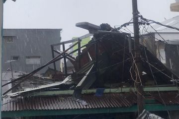 Sebanyak 299 rumah rusak terdampak puting beliung di Makassar