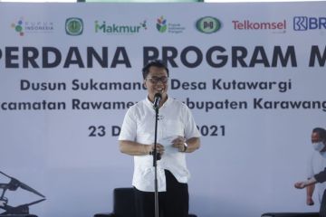 Pupuk Indonesia berharap teknologi presisi bantu profit petani Makmur