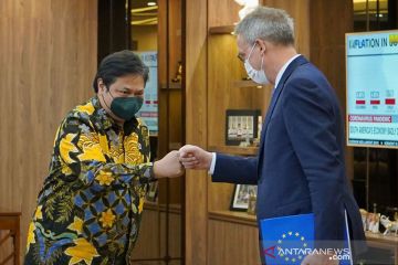 Airlangga tegaskan komitmen percepatan Indonesia-EU CEPA