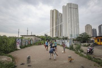 Minimnya lahan bermain di Jakarta