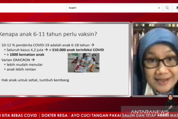 IDAI minta orang tua belajar dari kondisi COVID-19 di negara maju