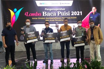 Kementerian BUMN apresiasi lomba baca puisi antar direksi-komisaris