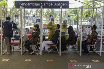 Tarif rapid test antigen di stasiun jadi Rp35 ribu mulai tahun 2022