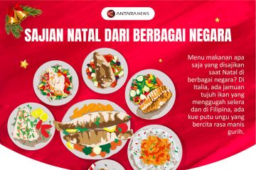 Sajian Natal dari berbagai negara