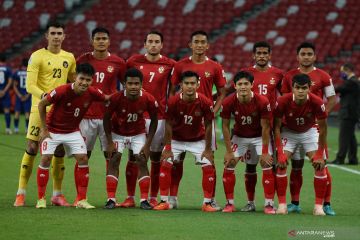 Indonesia tertinggal 0-1 dari Thailand pada babak pertama