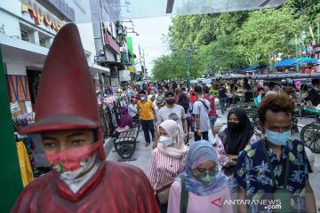 Wisatawan padati kawasan Malioboro