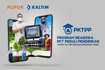 Pupuk Kaltim fasilitasi pendidikan 36 anak lewat Program PKTPP